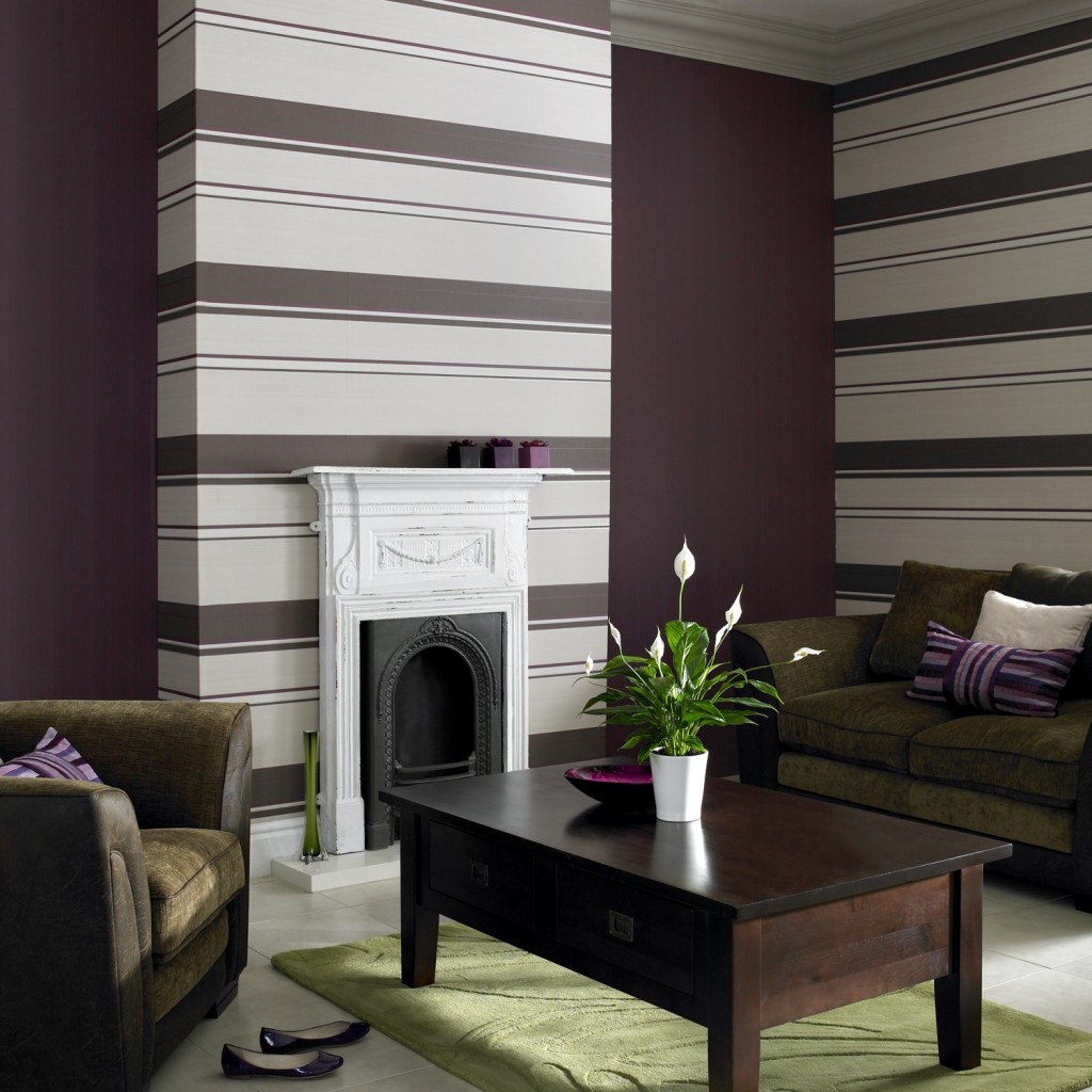 Wallpaper Accent Wall Living Room
 Wallpaper Accent Wall How to Do it Right Interior