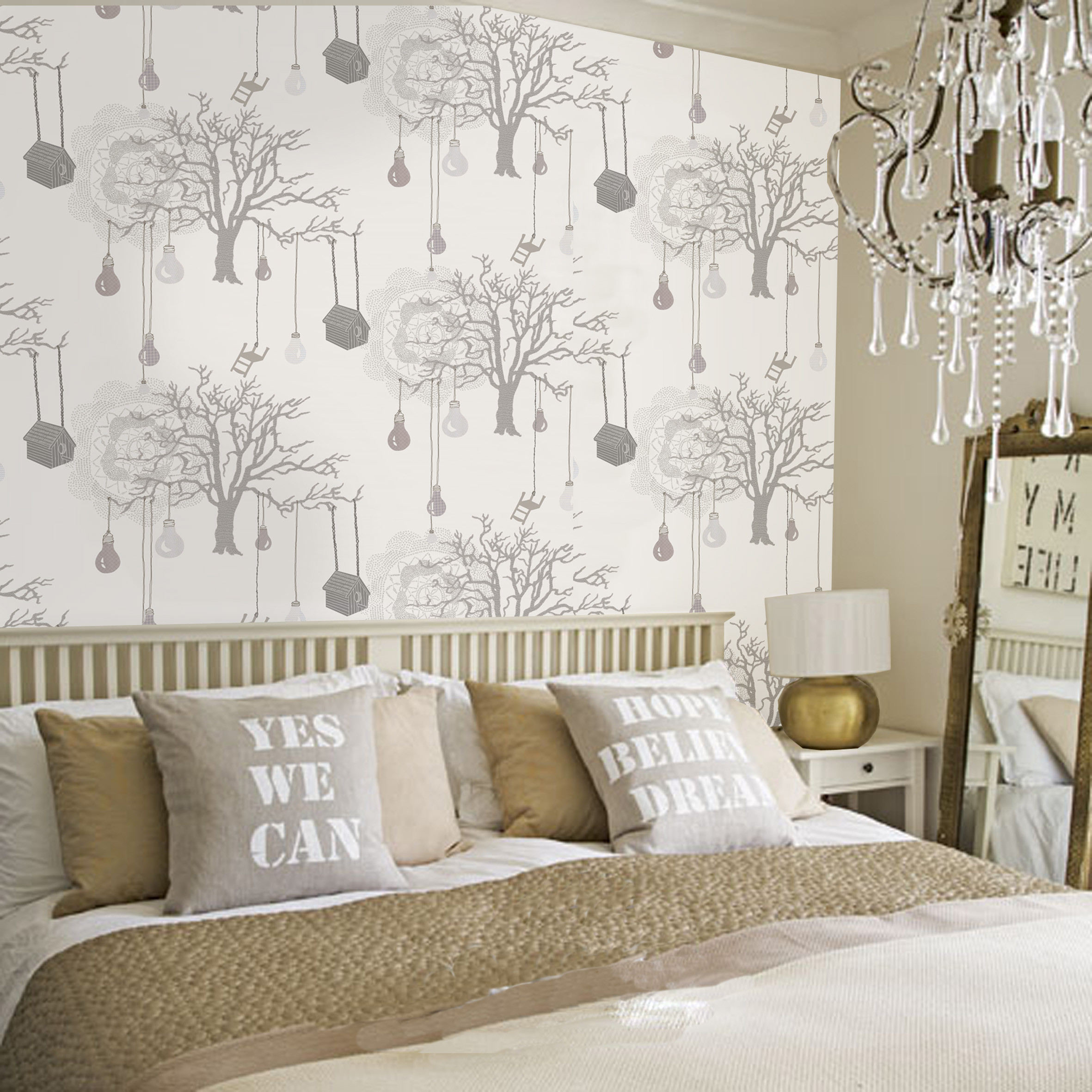 Wallpaper For Bedroom Walls Designs
 30 Best Diy Wallpaper Designs for Bedrooms UK 2015
