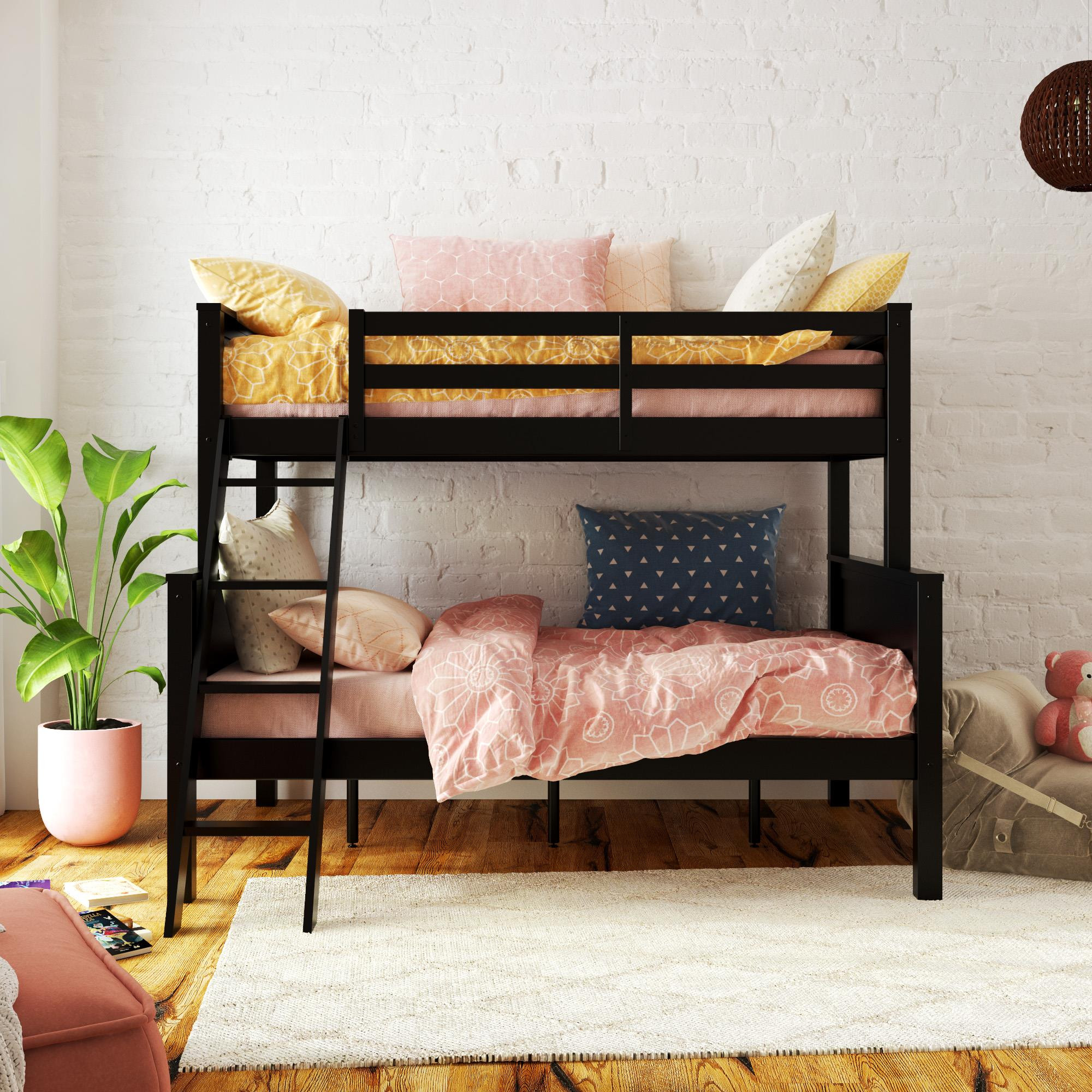Walmart Kids Bedroom Furniture
 Your Zone Twin Over Full Wood Bunk Bed Kids Bedroom