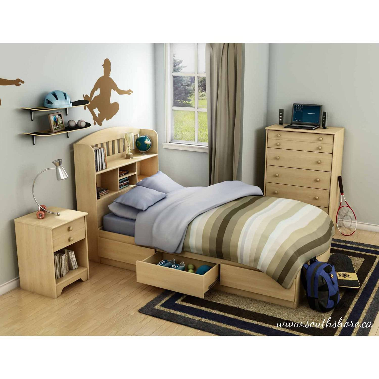 Walmart Kids Bedroom Sets
 South Shore Popular Kids Bedroom Furniture Collection