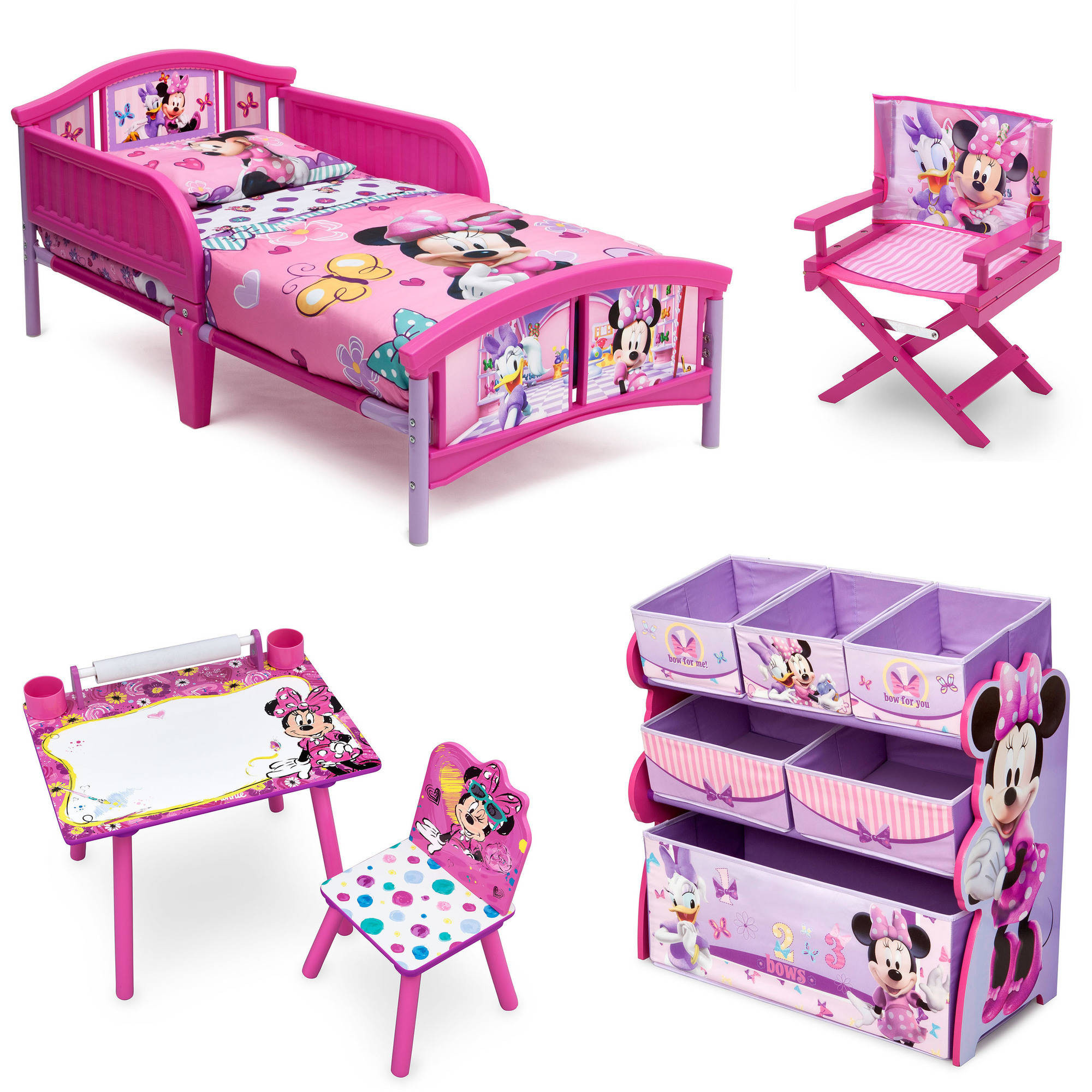 Walmart Kids Bedroom Sets
 Minnie Mouse Toddler Bed Tent & Disney Mickey Mouse Bed