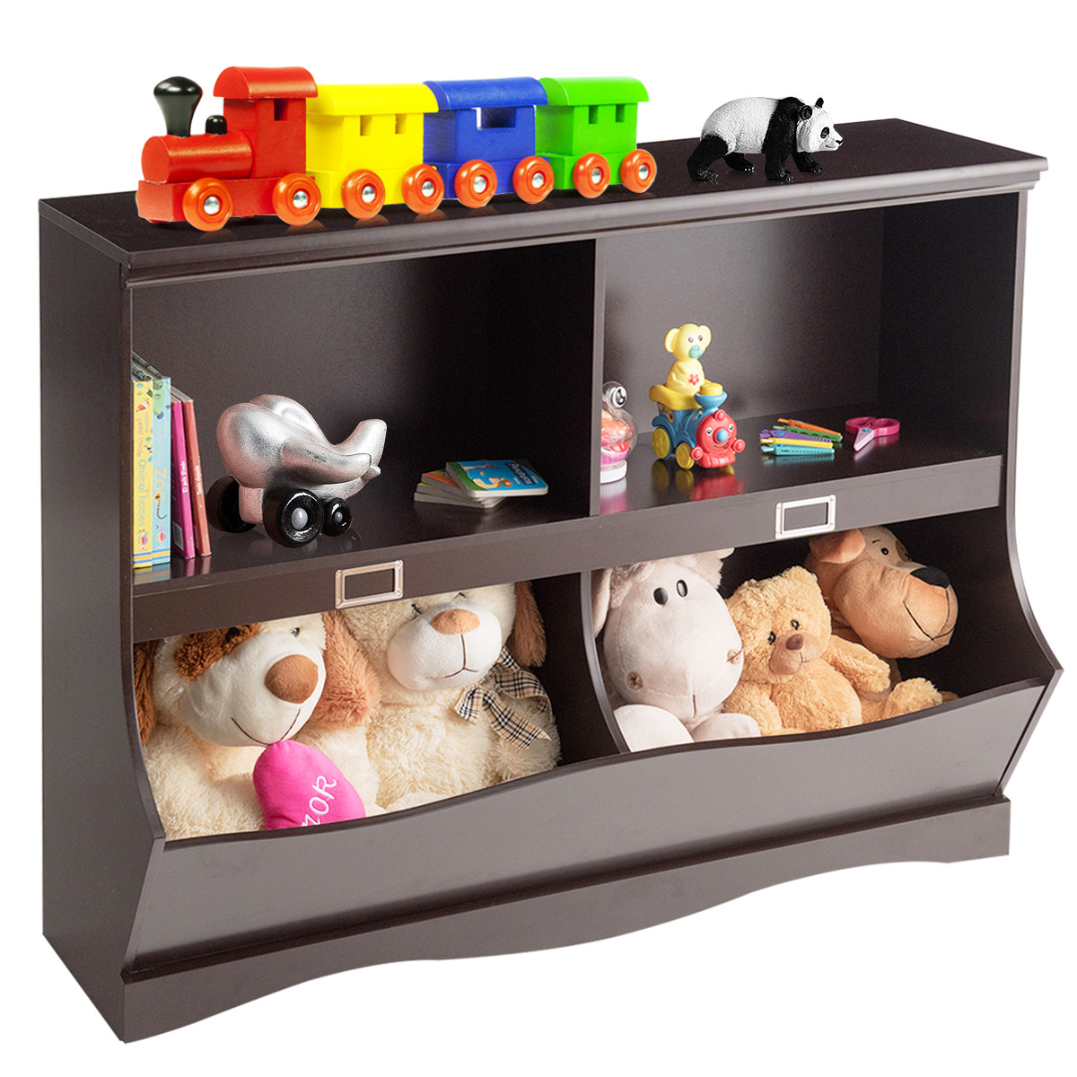 Walmart Kids Storage
 Multi Bin Kids Toy Storage Organizer Toy Display Shelf
