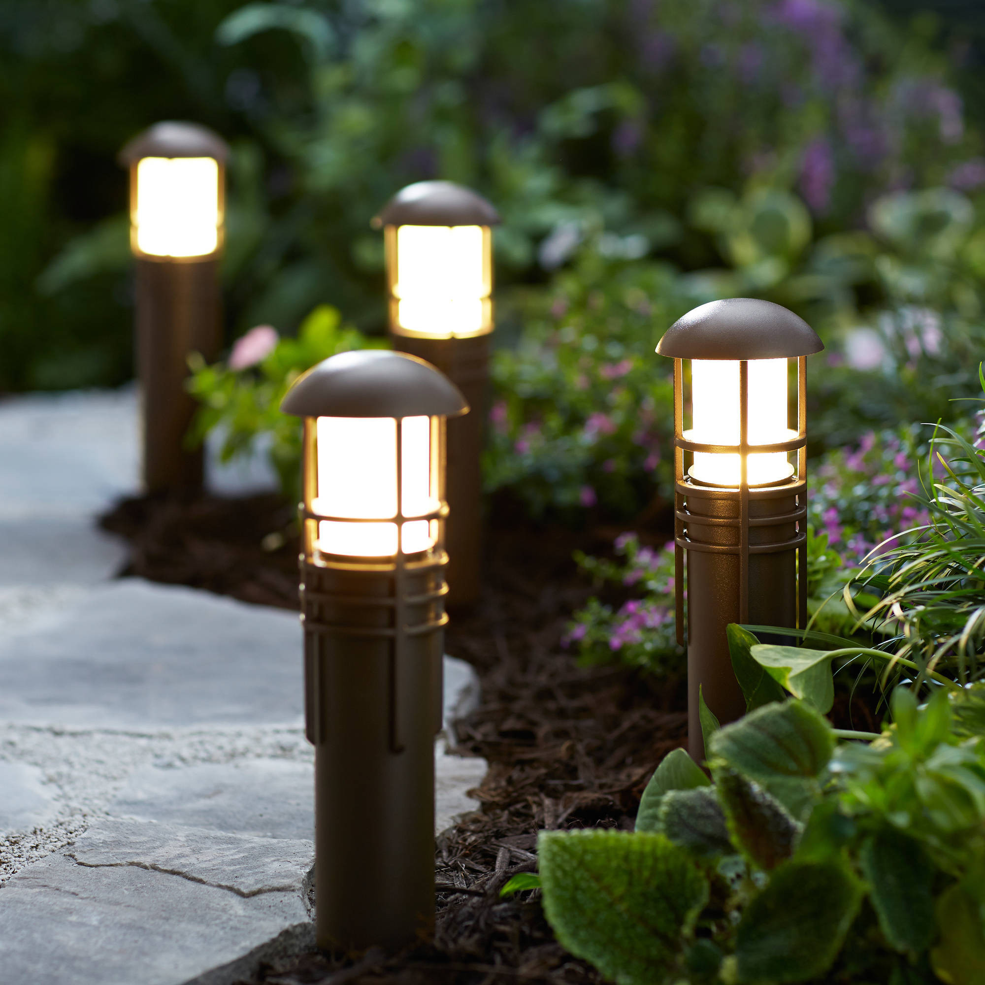 Walmart Landscape Lighting
 Better Homes & Gardens Prentiss Outdoor QuickFIT LED