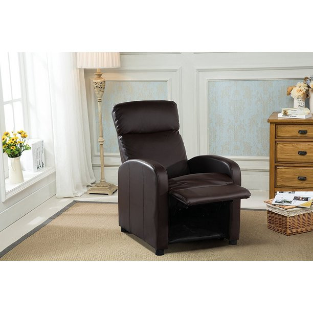 Walmart Living Room Chairs
 Reclining Accent Chair for Living Room Faux Leather