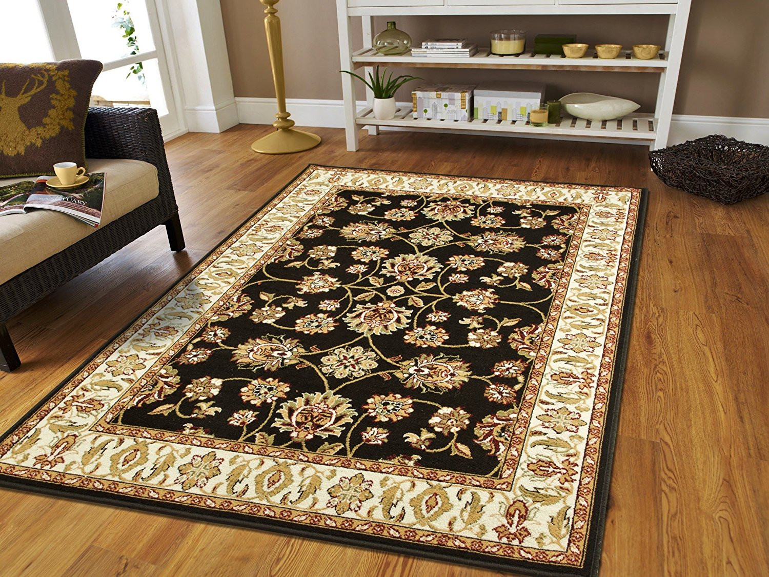 Walmart Living Room Rugs
 Black Traditial Rugs 8x11 Rugs for Living Room and