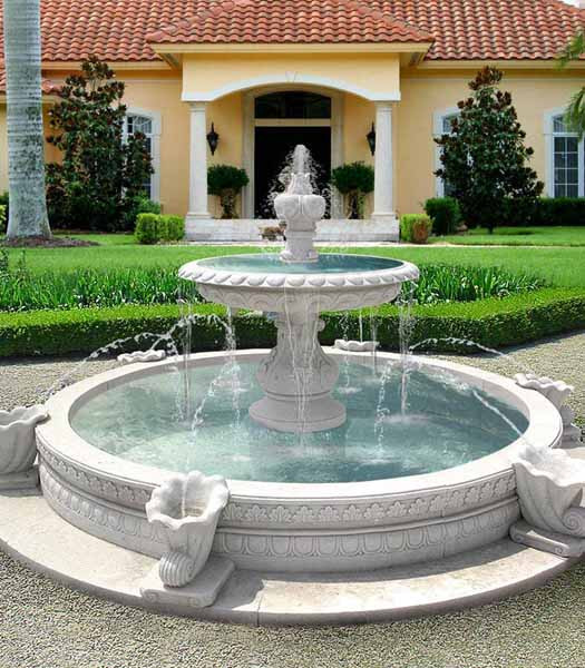 Water Fountain Landscape
 Guidelines of How to Landscape Water Features for Home
