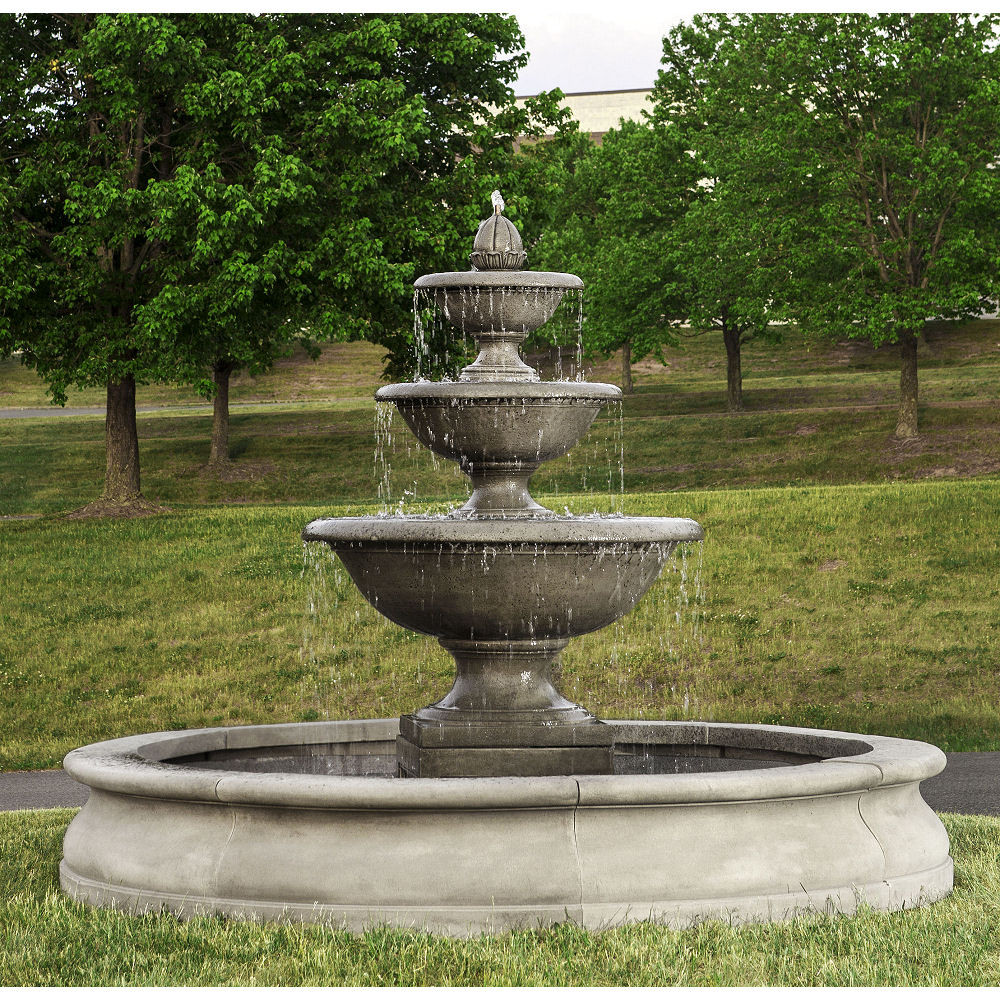 Water Fountain Landscape
 Monteros Fountain in Basin Extra