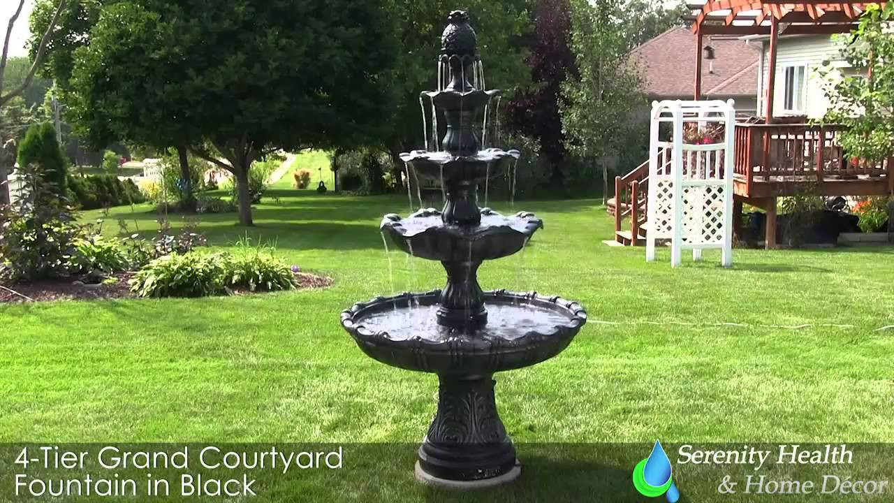 Water Fountain Landscape
 Outdoor Floor Fountain Landscape Garden Water Feature