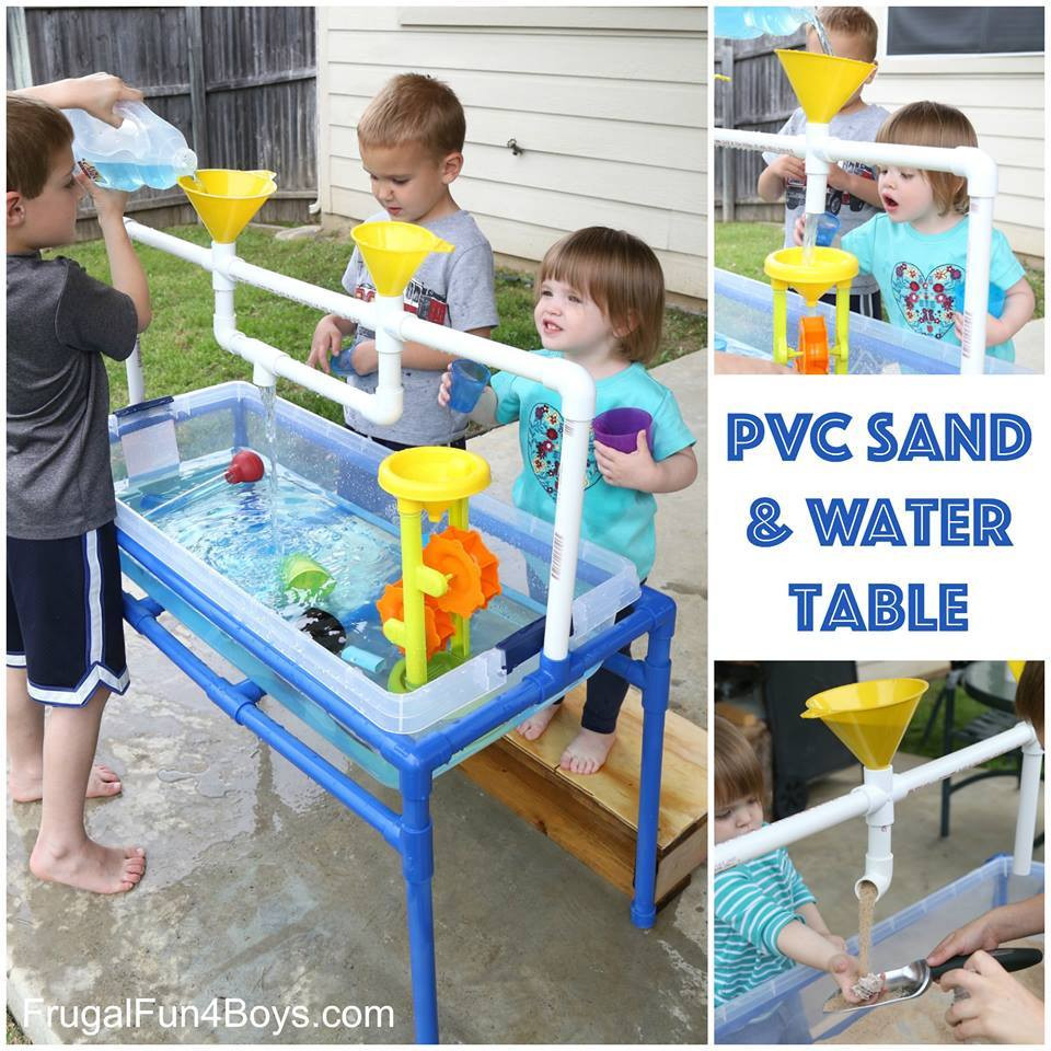 Water Table Kids
 How To Make A PVC Pipe Sand And Water Table