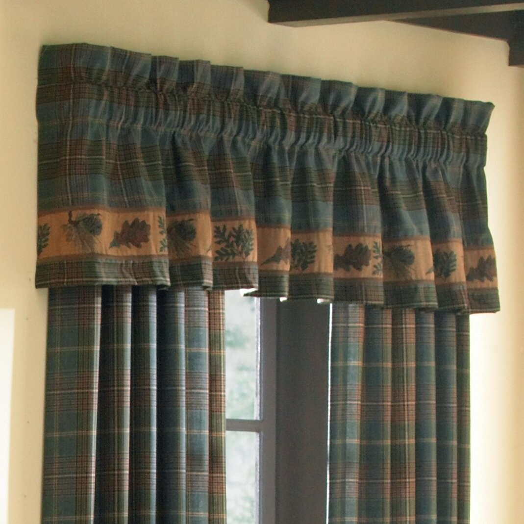Wayfair Living Room Curtains
 Caribou 88" Curtain Valance