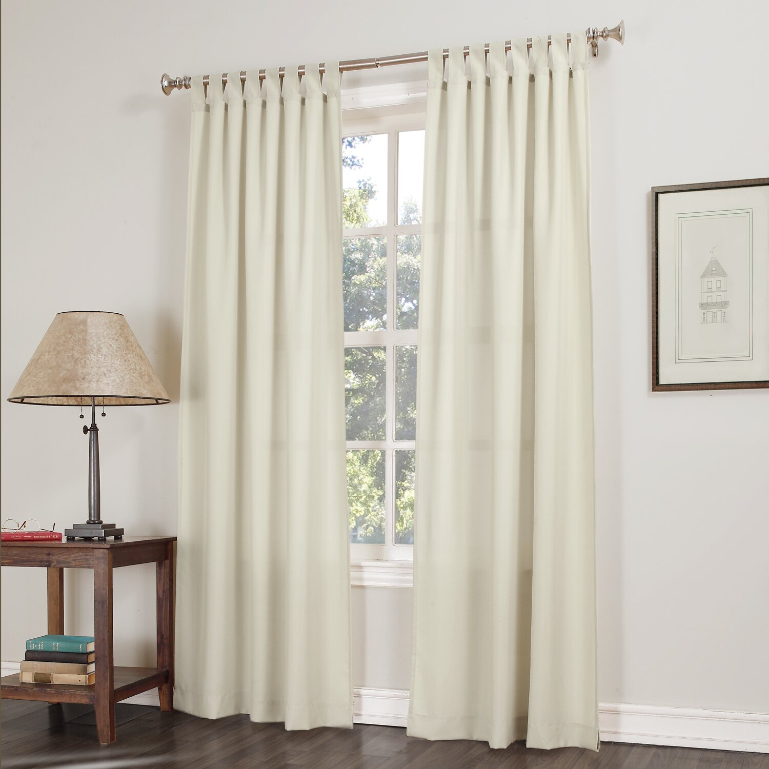 Wayfair Living Room Curtains
 No 918 Kelvin Tab Top Single Curtain Panel & Reviews