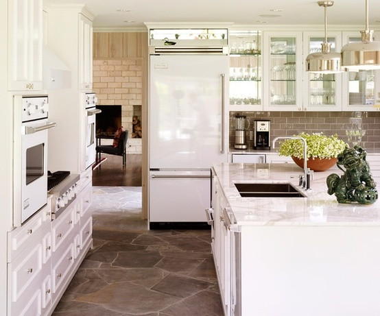 White Appliances Kitchen
 Tiffany Leigh Interior Design Defending White Appliances