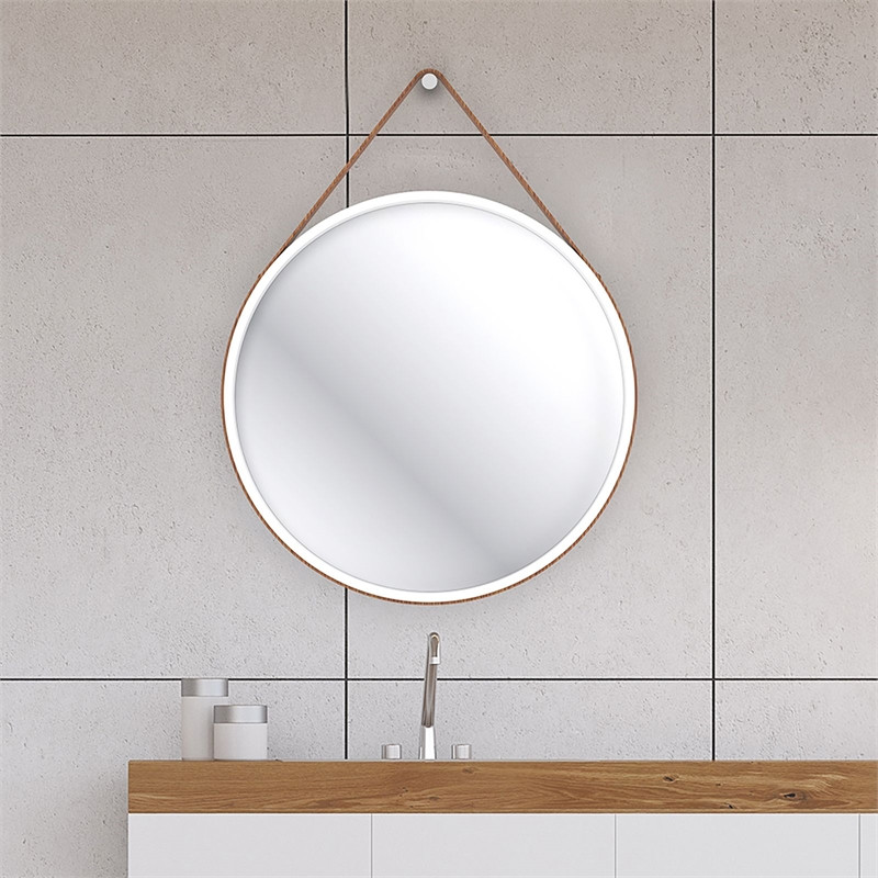 White Bathroom Mirrors
 Home Design Round 60cm Bathroom Mirror White