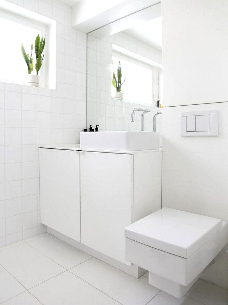 White Bathroom Tiles
 White bathroom floor tile