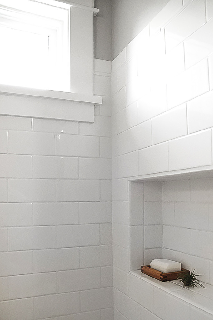 White Bathroom Tiles
 How to Create an All White Bathroom Tile Mountain