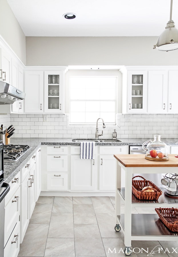 White Floor Kitchens
 Source List for Classic White Kitchen Maison de Pax