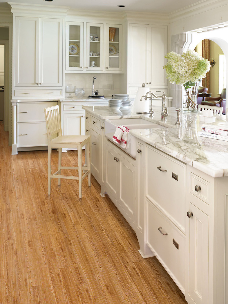 White Floor Kitchens
 33 Refreshing White Kitchen Design Ideas