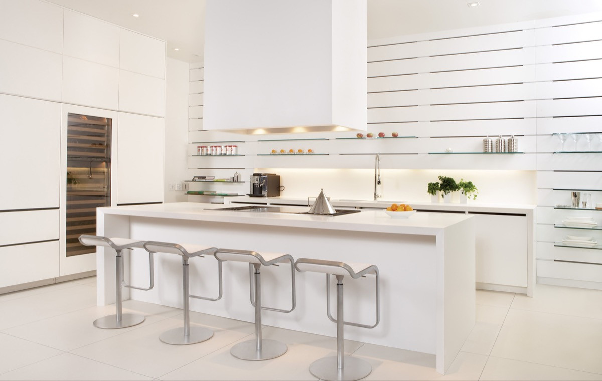 White Kitchen Cabinets Design
 30 Modern White Kitchens That Exemplify Refinement