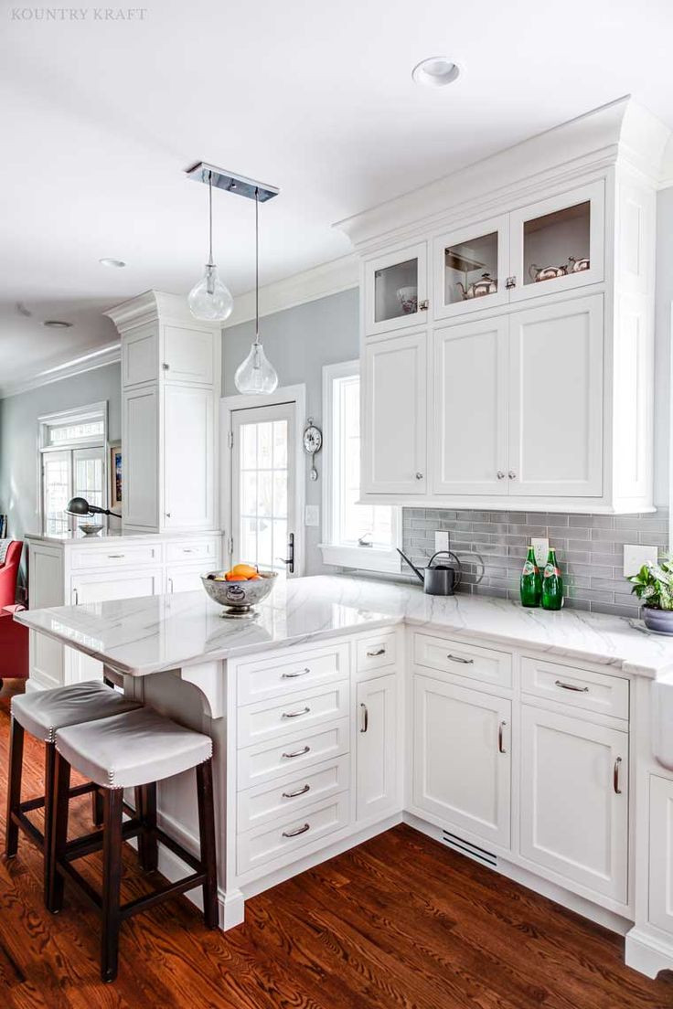 White Kitchen Design Ideas
 How to Improve Kitchen Cabinet Designs for Higher