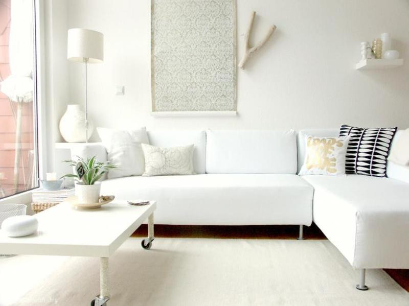 White Living Room Decorating Ideas
 15 Serene All White Living Room Design Ideas Rilane