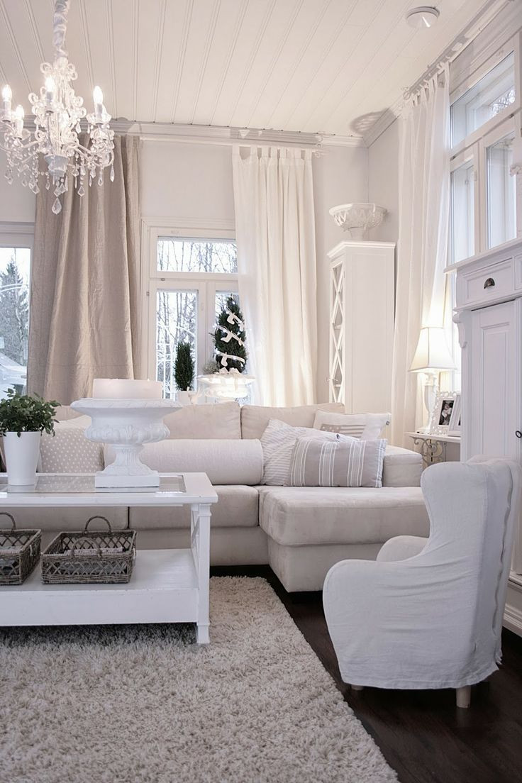 White Living Room Decorating Ideas
 31 Beautiful Shades White Living Room Designs