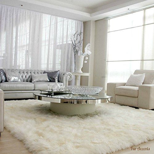 White Living Room Rug
 White Fur Living Room Rug Zion Star