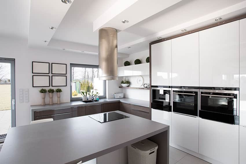 White Modern Kitchen Cabinets
 28 Modern White Kitchen Design Ideas s Designing Idea