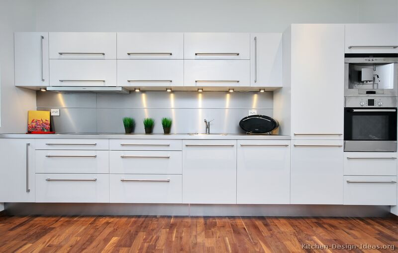 White Modern Kitchen Cabinets
 of Kitchens Modern White Kitchen Cabinets