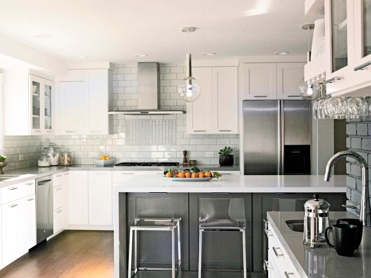 White Modern Kitchen Cabinets
 15 Beautiful White Kitchen Cabinets Trends 2018 Interior