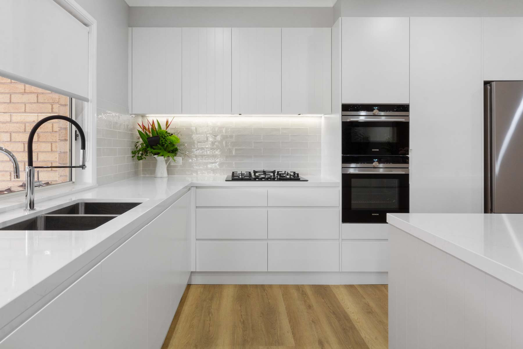 White Modern Kitchen Cabinets
 Modern White Kitchen Kellyville