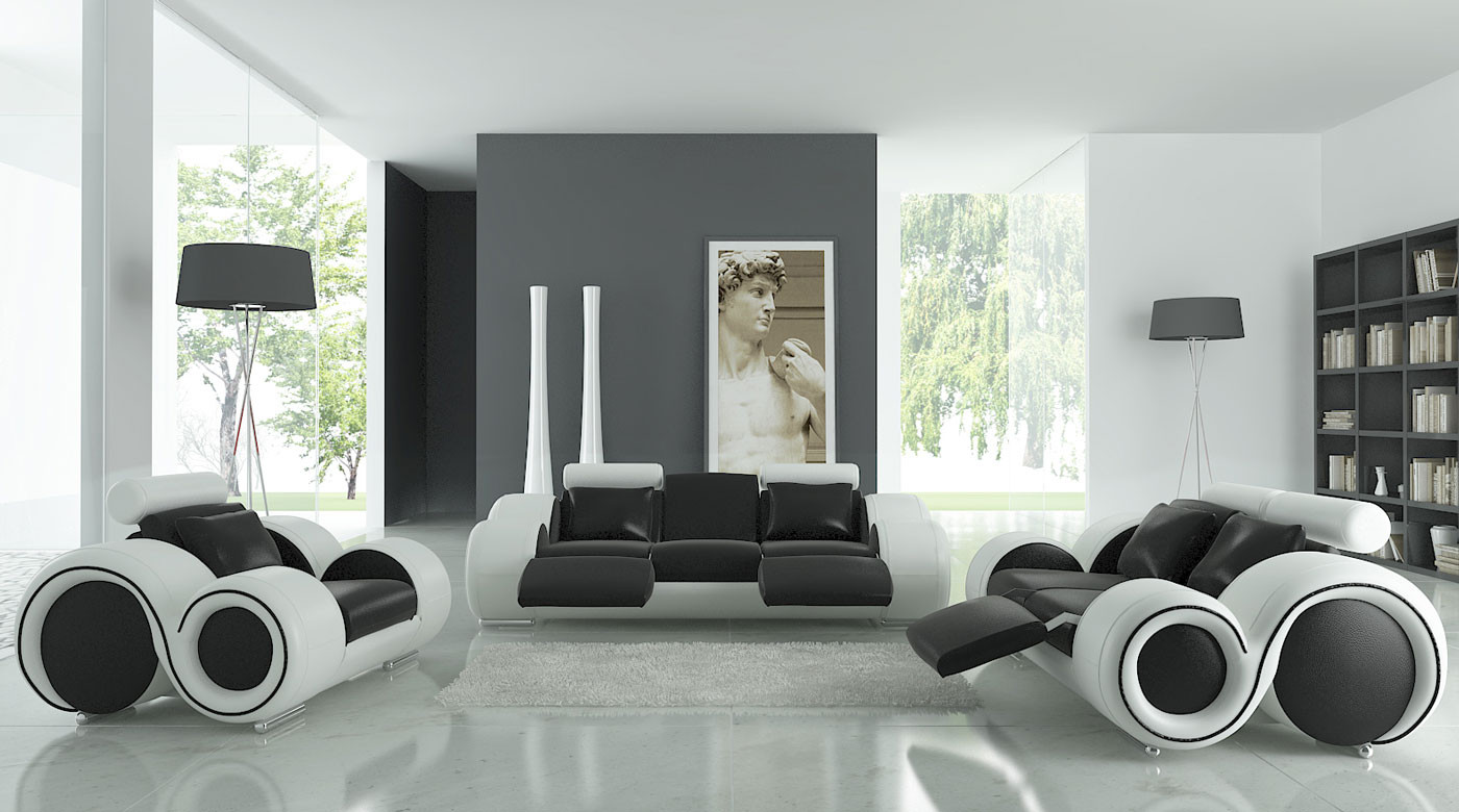 White Modern Living Room
 Which living room style would you pick Pick Elegance