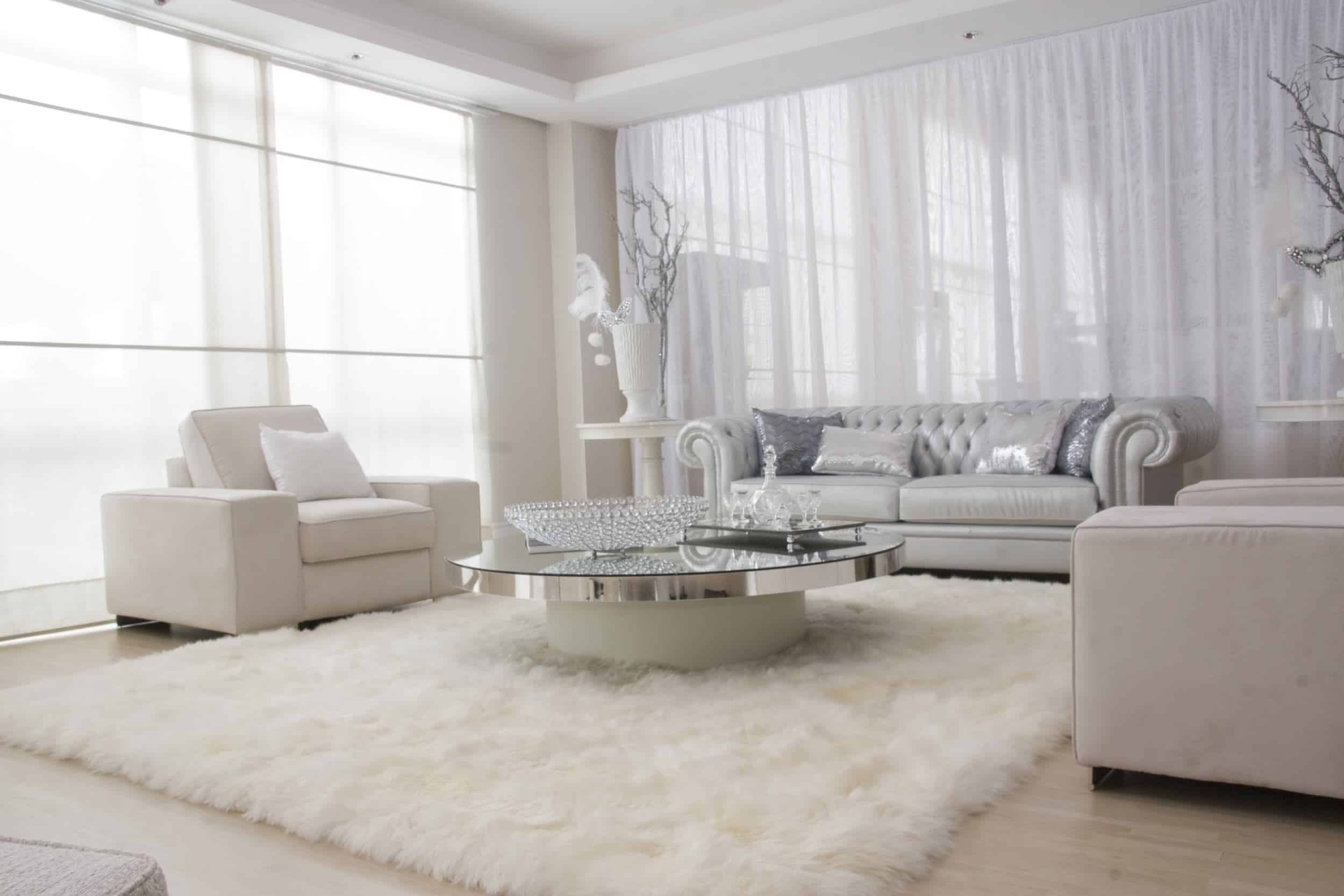 White Modern Living Room
 Living Room Articles Formal Family Entertainment and More