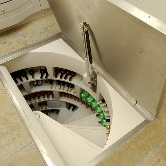 Wine Cellar In Kitchen Floor
 You won t believe what s underneath the floor of this
