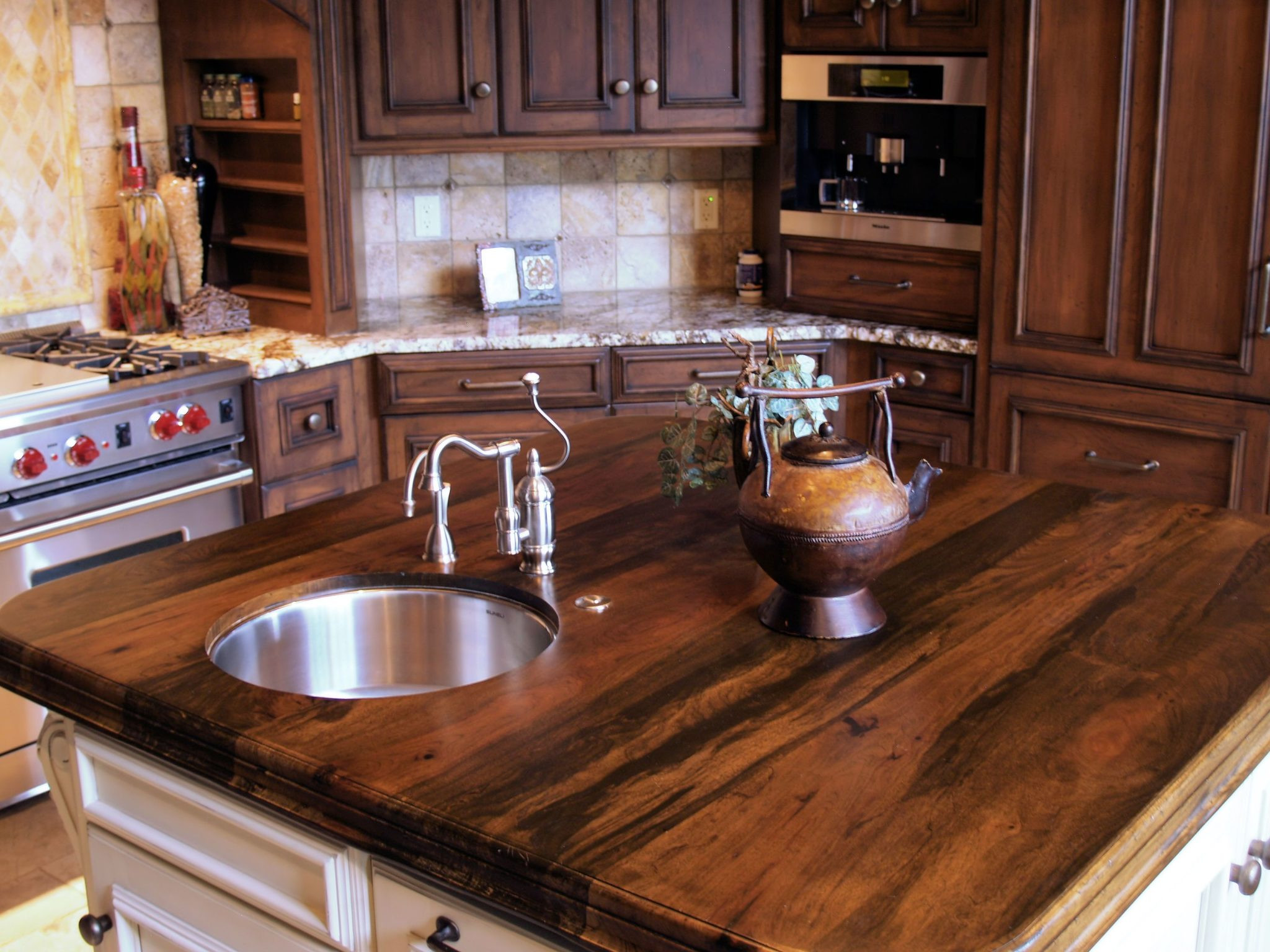 Wood Kitchen Counters
 Charming and Classy Wooden Kitchen Countertops