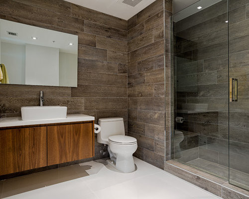 Wood Tile In Bathrooms
 Wood Tiles Bathroom Home Design Ideas Remodel