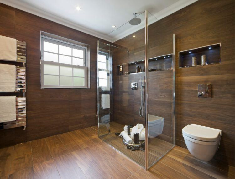 Wood Tiled Bathroom
 20 Amazing Bathrooms With Wood Like Tile