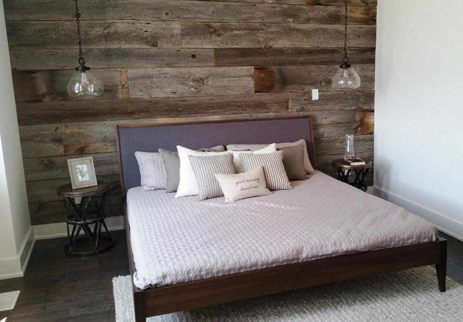 Wood Wall Bedroom
 Home improvement projects for a weekend