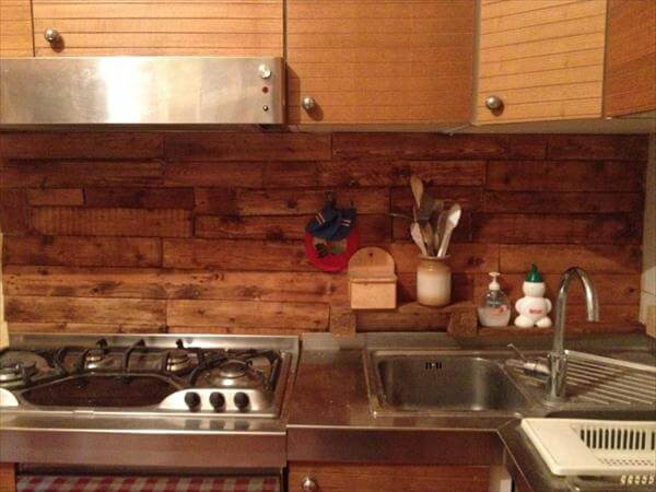 Wood Walls In Kitchen
 DIY Pallet Wall Paneling Pallet Bedroom Walls