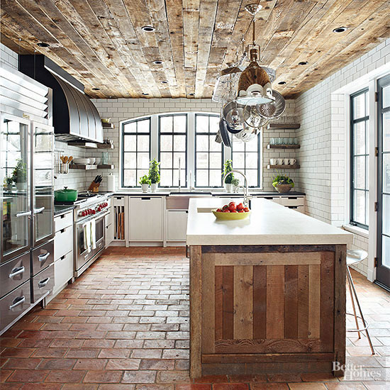 Wood Walls In Kitchen
 BHG Style Spotters
