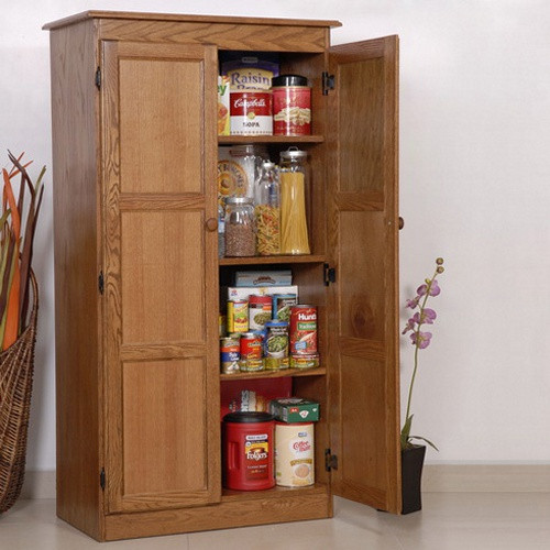 Wooden Kitchen Storage Cabinets
 Concepts in Wood Multi Purpose Storage Cabinet Pantry