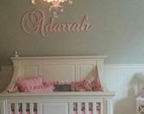 Baby Name Decoration Ideas
 GLITTER Nursery Wall Letters Baby Girl Nursery Decor