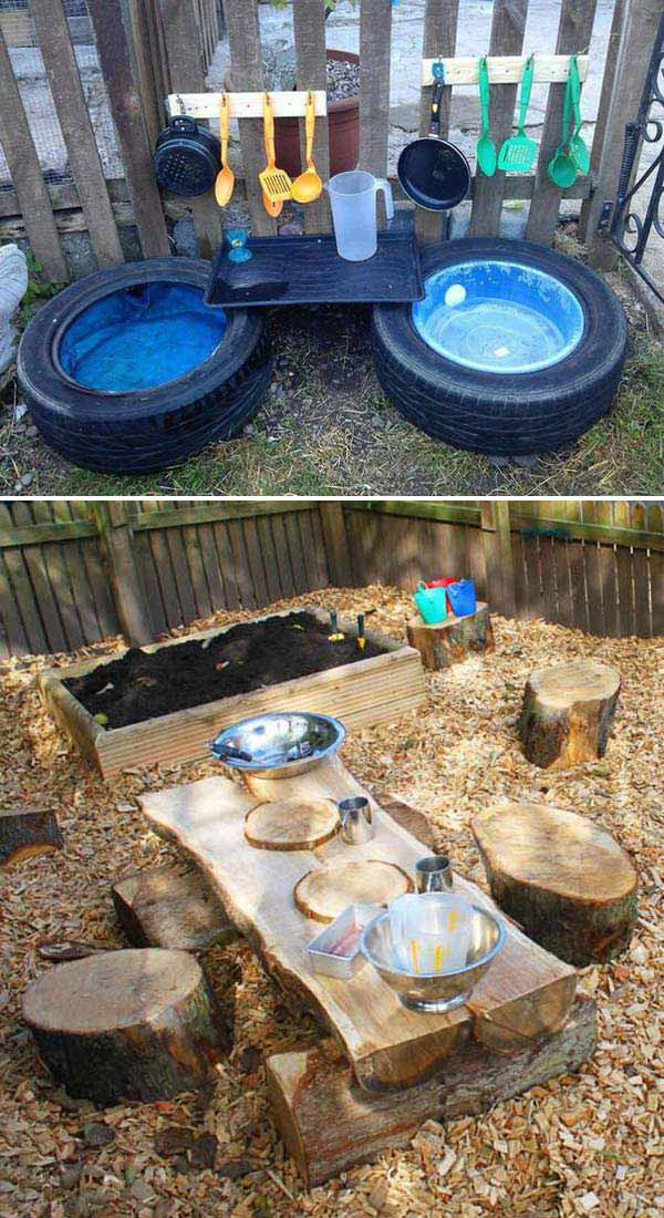 Backyard Play Places
 Turn The Backyard Into Fun and Cool Play Space for Kids