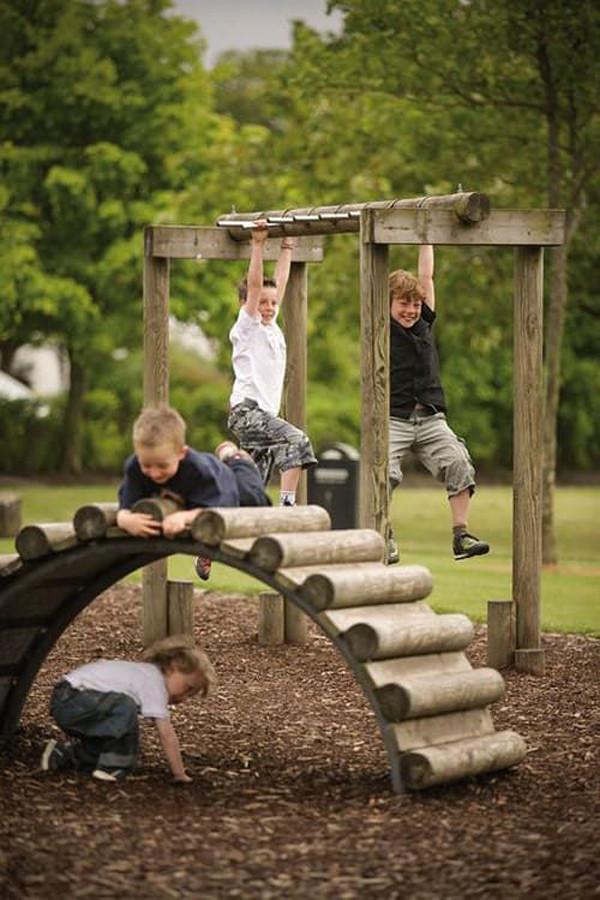Backyard Play Places
 25 Fun Outdoor Playground Ideas For Kids
