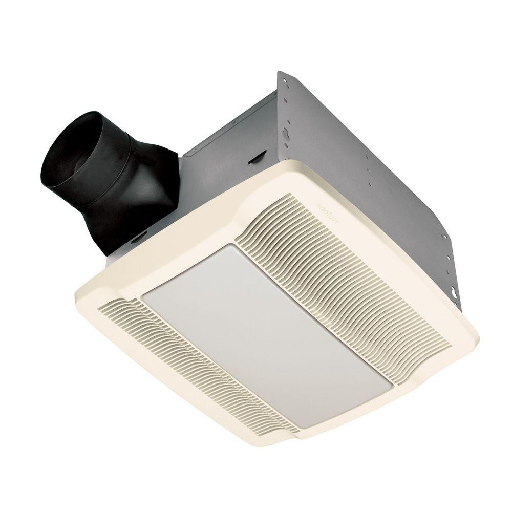 Bathroom Ceiling Light With Fan
 QTR Series Quiet 110 CFM Ceiling Exhaust Bath Fan with