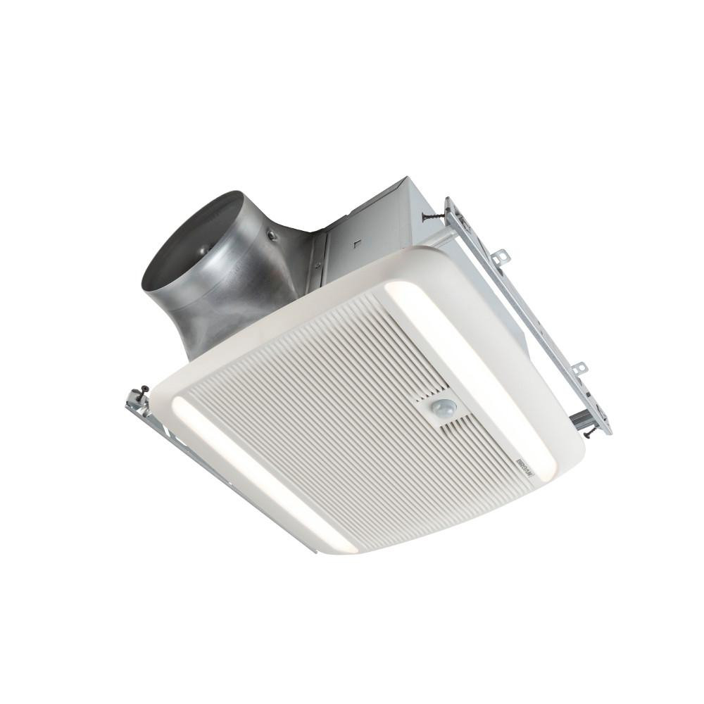Bathroom Ceiling Light With Fan
 Broan ULTRA GREEN ZB Series 110 CFM Multi Speed Ceiling