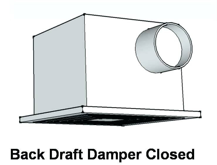 Bathroom Exhaust Fan Draft Blocker
 BATH EXHAUST FAN DRAFT BLOCKER