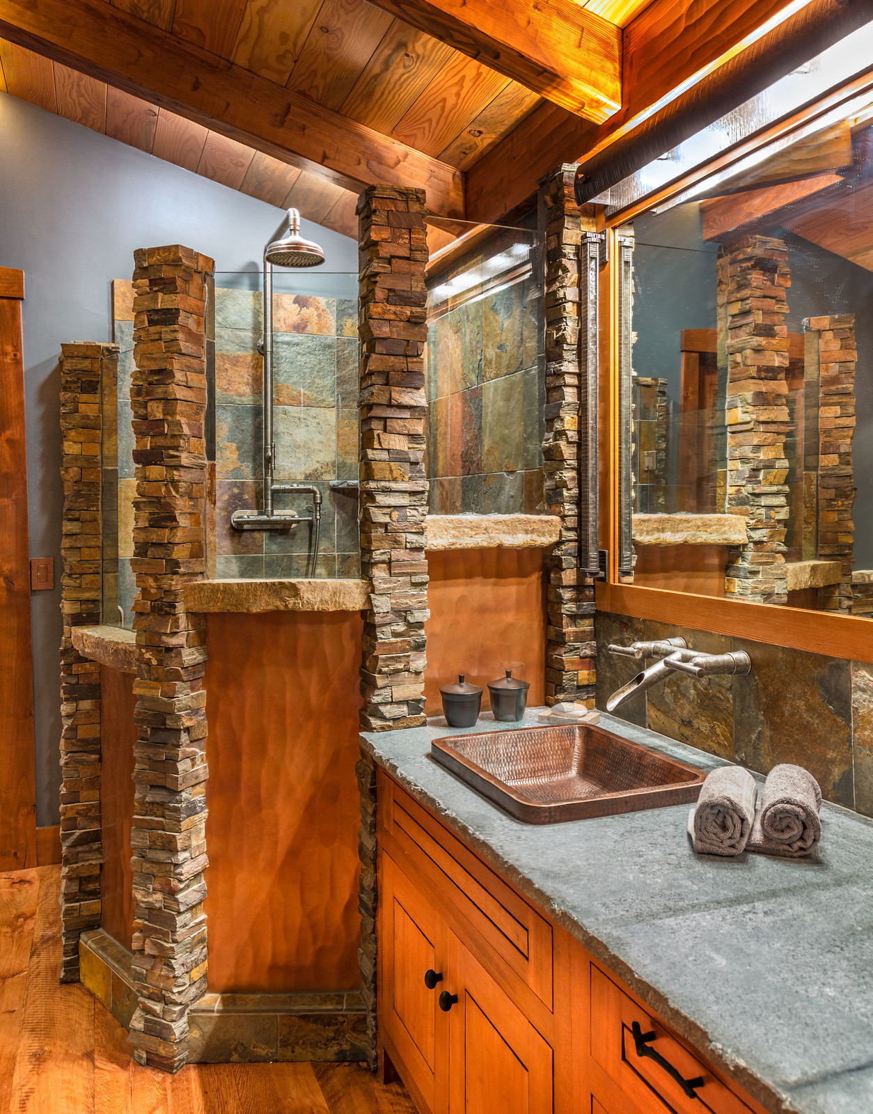 Bathroom Shower Designs
 16 Fantastic Rustic Bathroom Designs That Will Take Your