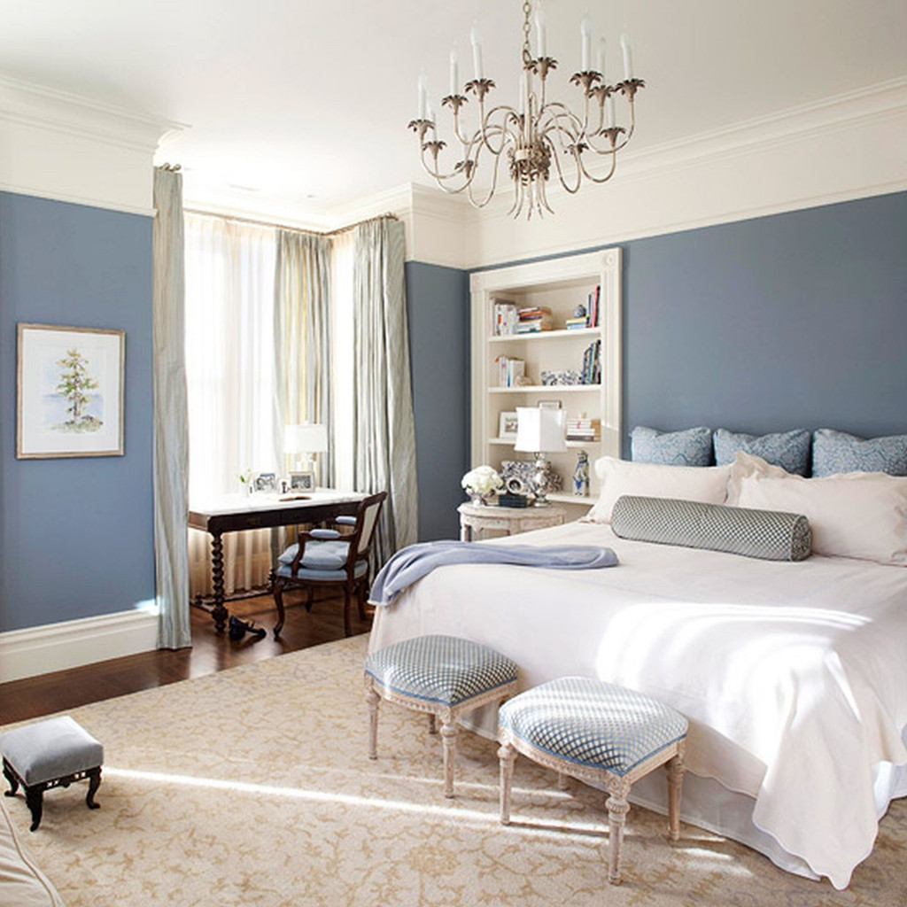 Blue Bedroom Color
 How to Apply the Best Bedroom Wall Colors to Bring Happy