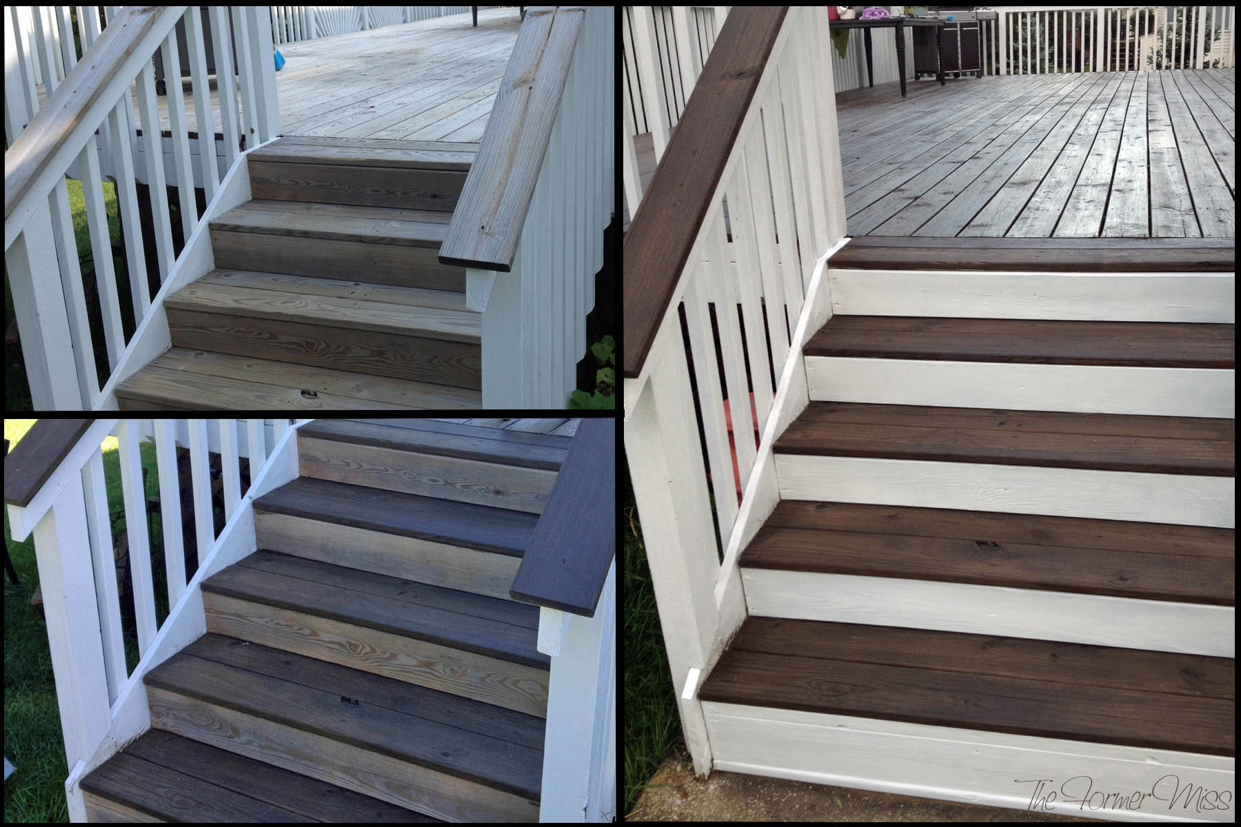 Deck Stain Paint
 A Deck Makeover… part 2 – The Former Miss