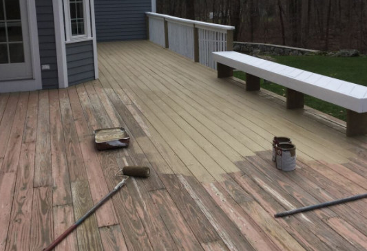 Deck Stain Paint
 Is It Better to Paint or Stain My Deck